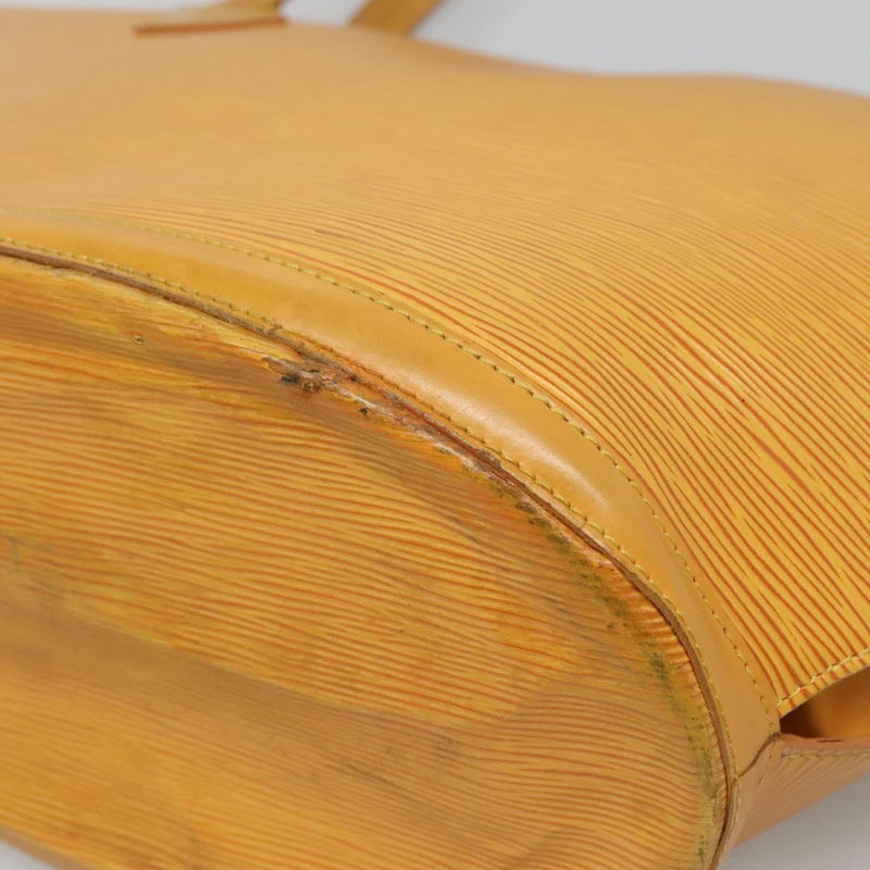 LOUIS VUITTON Epi Saint Jacques Shopping Shoulder Bag Yellow M52269 Auth 120312