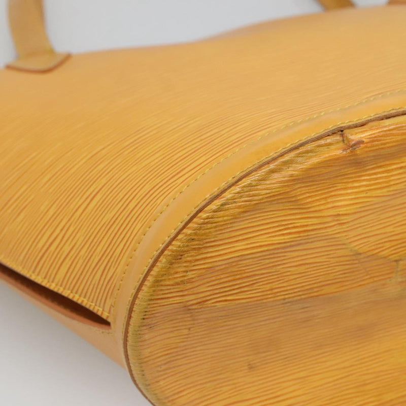 LOUIS VUITTON Epi Saint Jacques Shopping Shoulder Bag Yellow M52269 Auth 120312