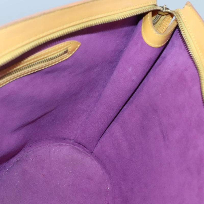 LOUIS VUITTON Epi Saint Jacques Shopping Shoulder Bag Yellow M52269 Auth 120312