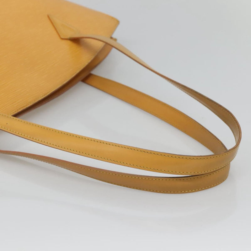 LOUIS VUITTON Epi Saint Jacques Shopping Shoulder Bag Yellow M52269 Auth 120312