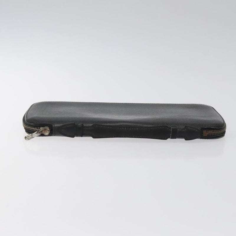 LOUIS VUITTON Taiga Organizer Atoll Travel Case Ardoise M30652 LV Auth 120326