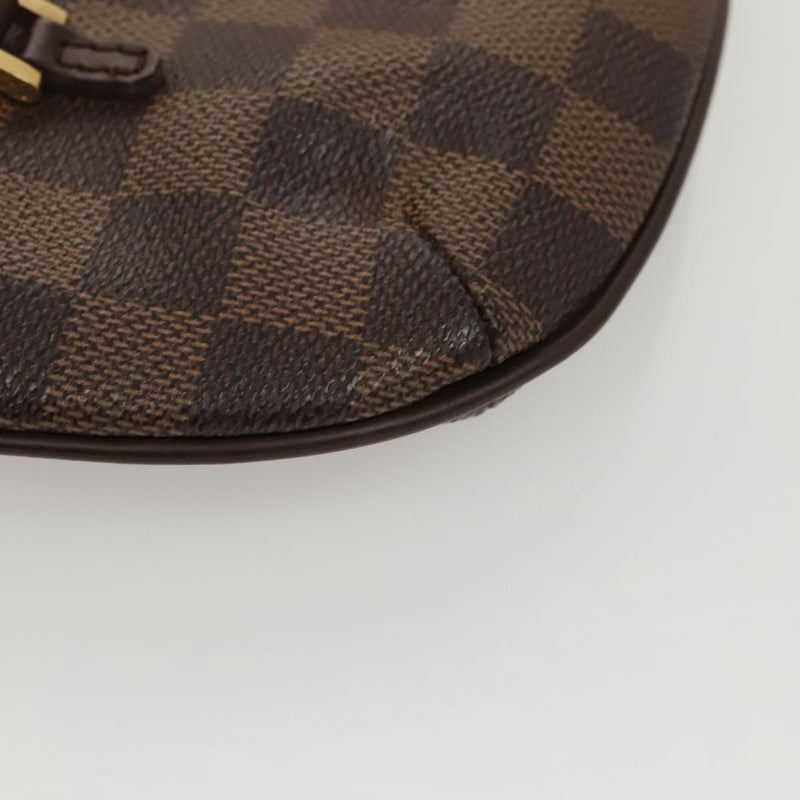 LOUIS VUITTON Damier Ebene Manosque GM Accessory Pouch N51120 LV Auth 120328
