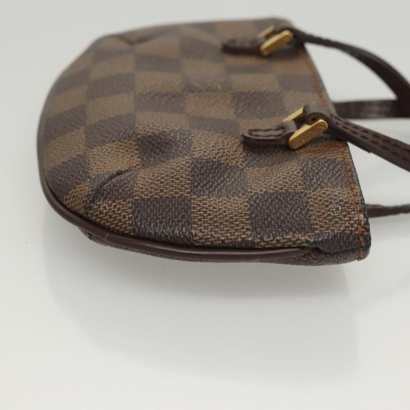 LOUIS VUITTON Damier Ebene Manosque GM Accessory Pouch N51120 LV Auth 120328