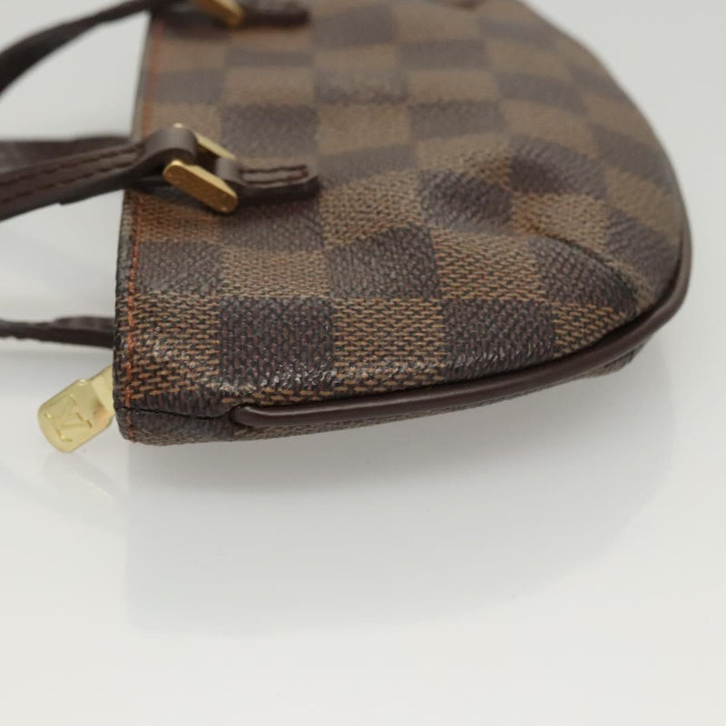 LOUIS VUITTON Damier Ebene Manosque GM Accessory Pouch N51120 LV Auth 120328