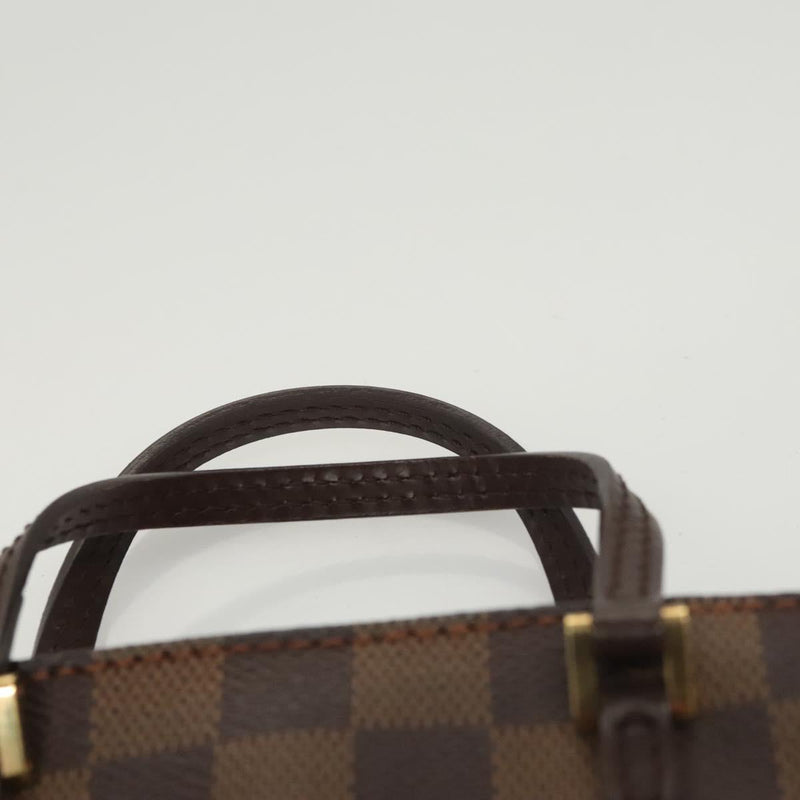 LOUIS VUITTON Damier Ebene Manosque GM Accessory Pouch N51120 LV Auth 120328