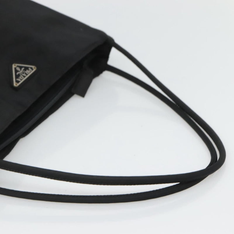 PRADA Tote Bag Nylon Black Auth 120381