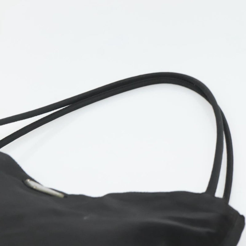 PRADA Tote Bag Nylon Black Auth 120381
