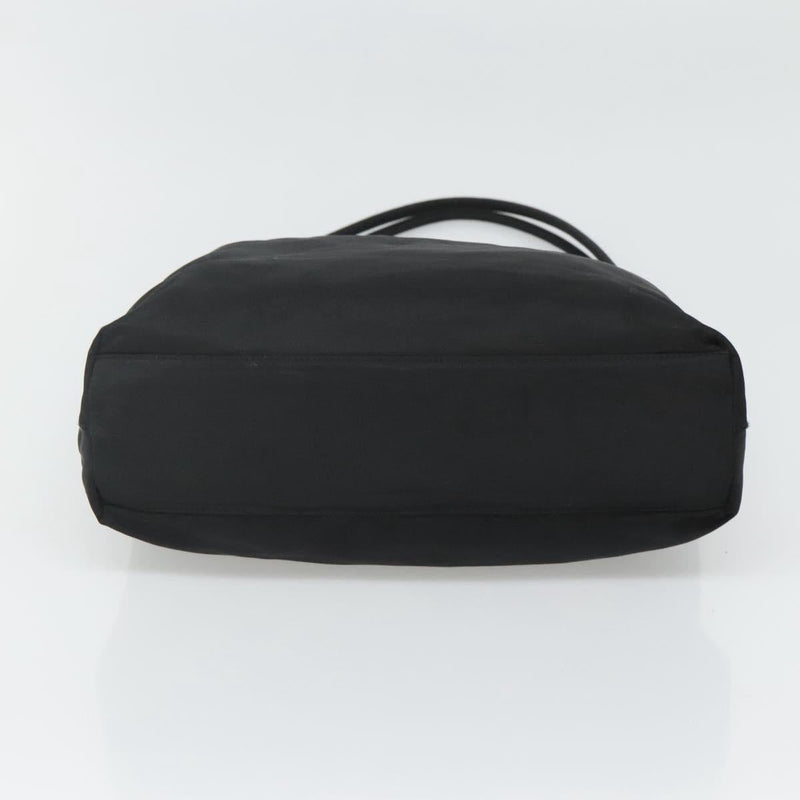 PRADA Tote Bag Nylon Black Auth 120381
