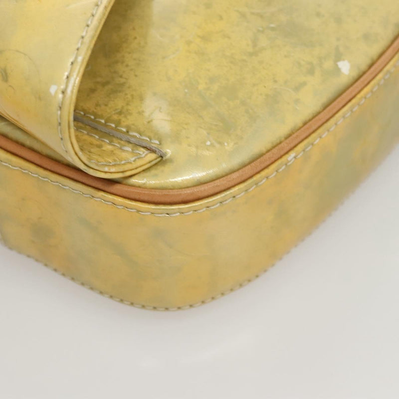 LOUIS VUITTON Monogram Vernis Fulton Waist bag Gris M91041 LV Auth 120416