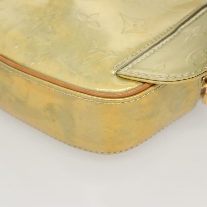 LOUIS VUITTON Monogram Vernis Fulton Waist bag Gris M91041 LV Auth 120416