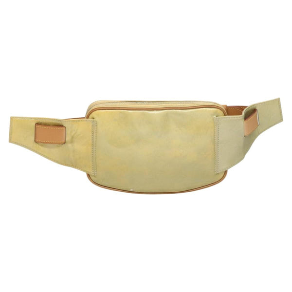 LOUIS VUITTON Monogram Vernis Fulton Waist bag Gris M91041 LV Auth 120416