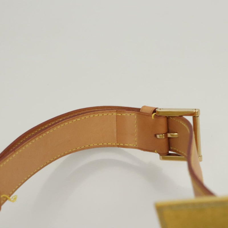 LOUIS VUITTON Monogram Vernis Fulton Waist bag Gris M91041 LV Auth 120416