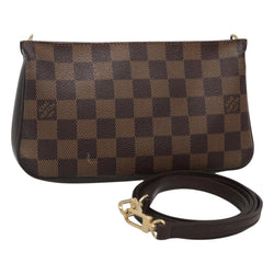 LOUIS VUITTON Damier Ebene Navona Accessory Pouch N51983 LV Auth 120423