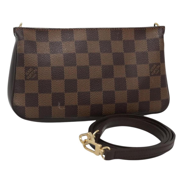 LOUIS VUITTON Damier Ebene Navona Accessory Pouch N51983 LV Auth 120423