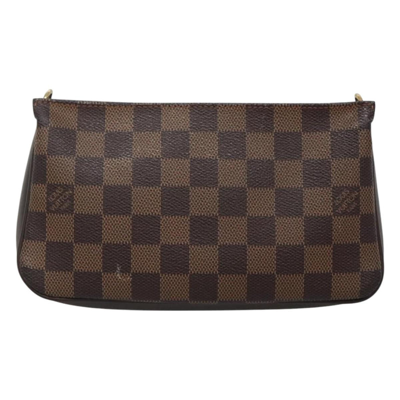 LOUIS VUITTON Damier Ebene Navona Accessory Pouch N51983 LV Auth 120423