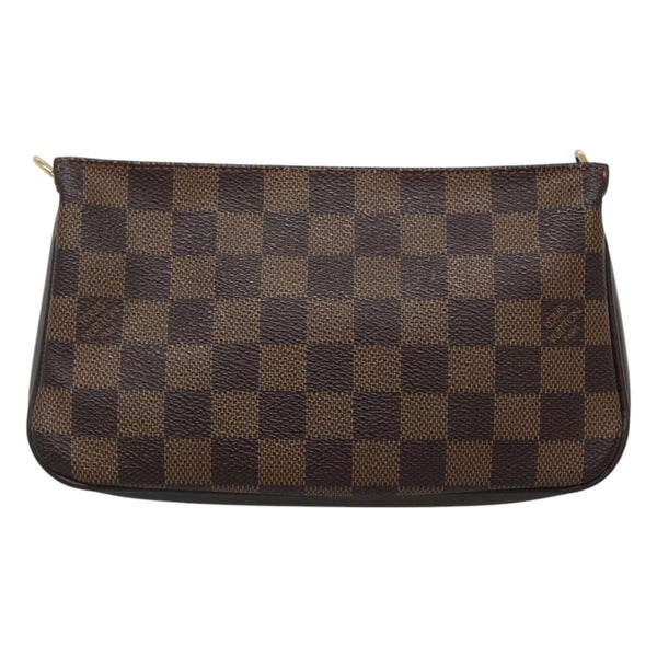LOUIS VUITTON Damier Ebene Navona Accessory Pouch N51983 LV Auth 120423