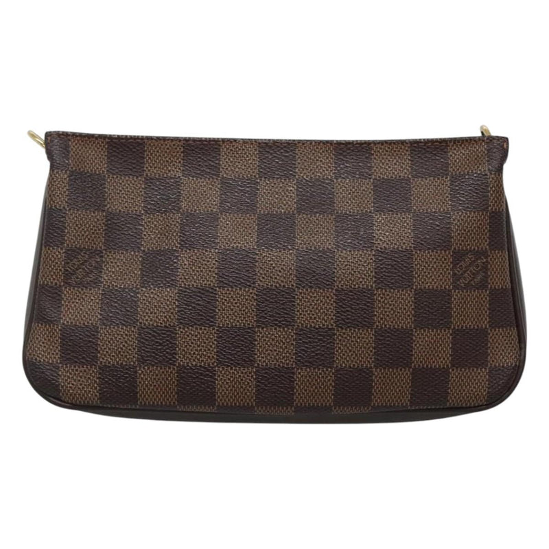 LOUIS VUITTON Damier Ebene Navona Accessory Pouch N51983 LV Auth 120423
