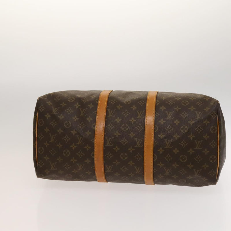 LOUIS VUITTON Monogram Keepall 50 Boston Bag M41426 LV Auth 120428
