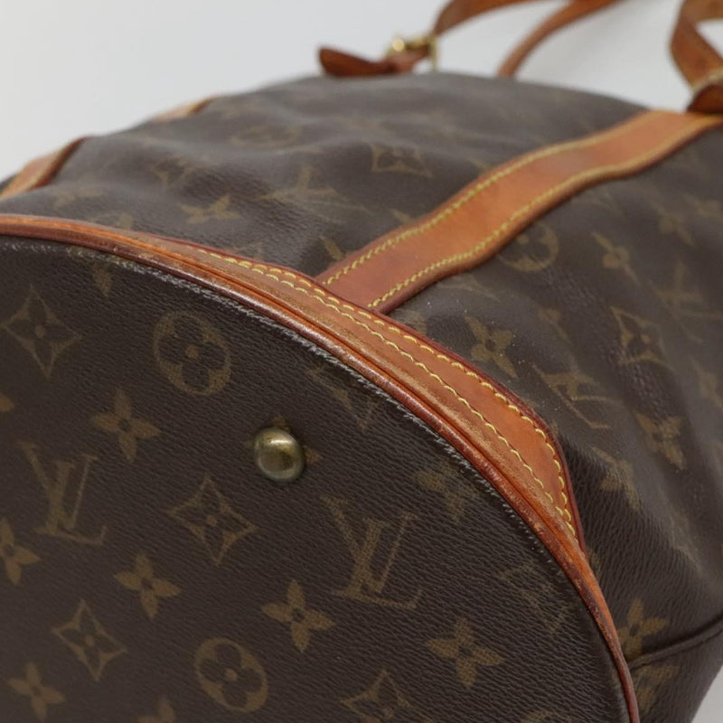 LOUIS VUITTON Monogram Bucket GM Shoulder Bag M42236 LV Auth 120437