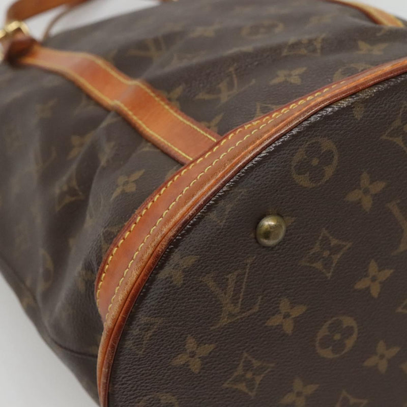 LOUIS VUITTON Monogram Bucket GM Shoulder Bag M42236 LV Auth 120437