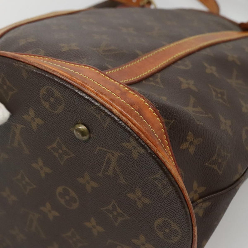 LOUIS VUITTON Monogram Bucket GM Shoulder Bag M42236 LV Auth 120437