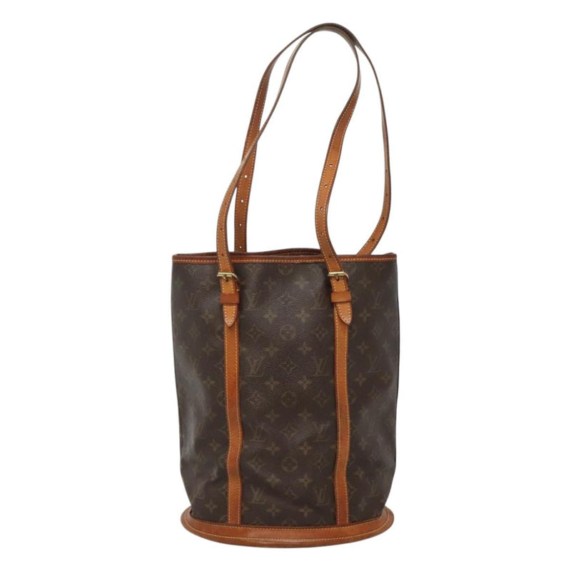 LOUIS VUITTON Monogram Bucket GM Shoulder Bag M42236 LV Auth 120437