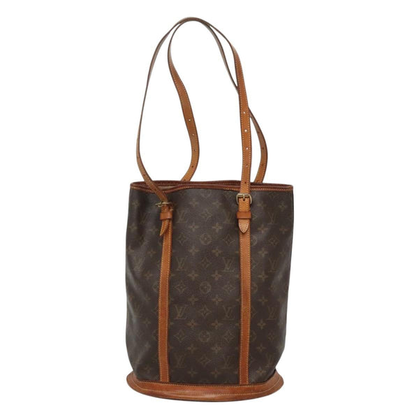 LOUIS VUITTON Monogram Bucket GM Shoulder Bag M42236 LV Auth 120437