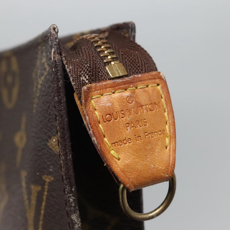 LOUIS VUITTON Monogram Bucket GM Accessory Pouch LV Auth 120442