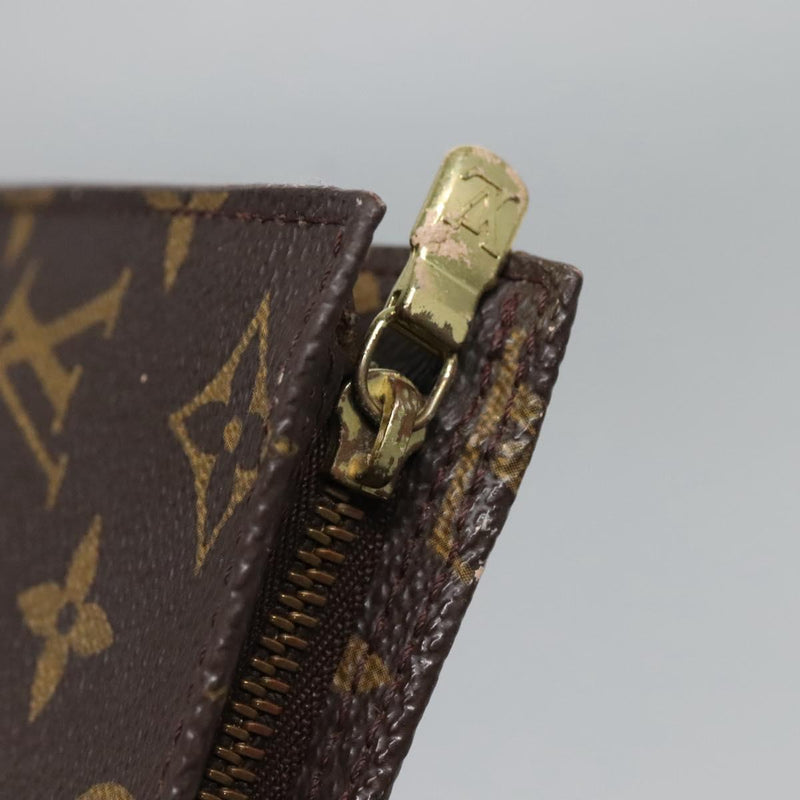 LOUIS VUITTON Monogram Bucket GM Accessory Pouch LV Auth 120442