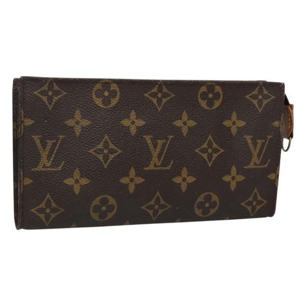 LOUIS VUITTON Monogram Bucket GM Accessory Pouch LV Auth 120442