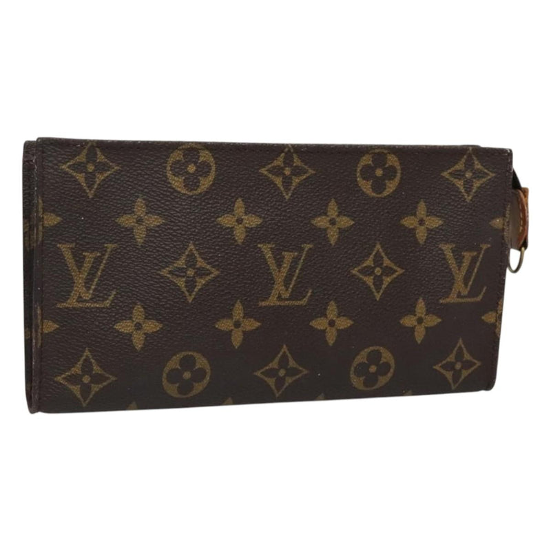 LOUIS VUITTON Monogram Bucket GM Accessory Pouch LV Auth 120442