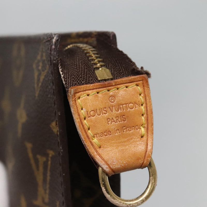 LOUIS VUITTON Monogram Bucket GM Accessory Pouch LV Auth 120443