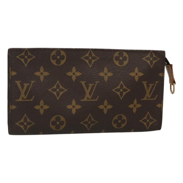 LOUIS VUITTON Monogram Bucket GM Accessory Pouch LV Auth 120443