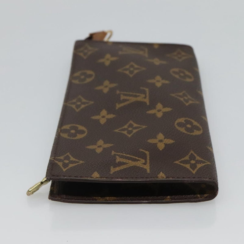 LOUIS VUITTON Monogram Bucket GM Accessory Pouch LV Auth 120443