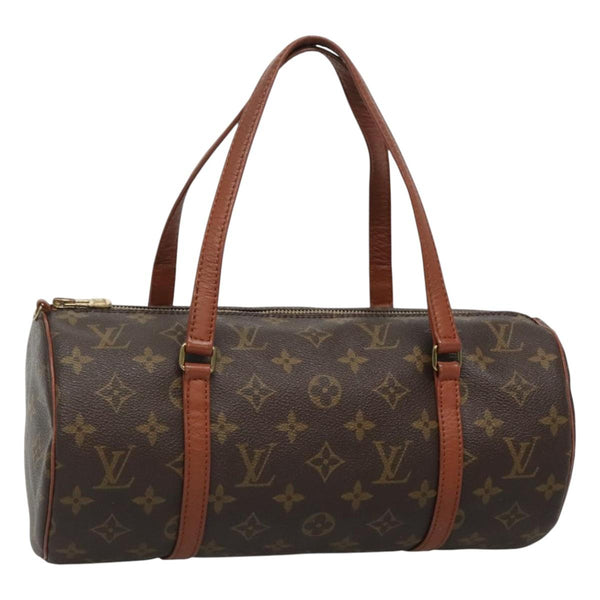 LOUIS VUITTON Monogram Papillon 30 Hand Bag M51385 LV Auth 120445
