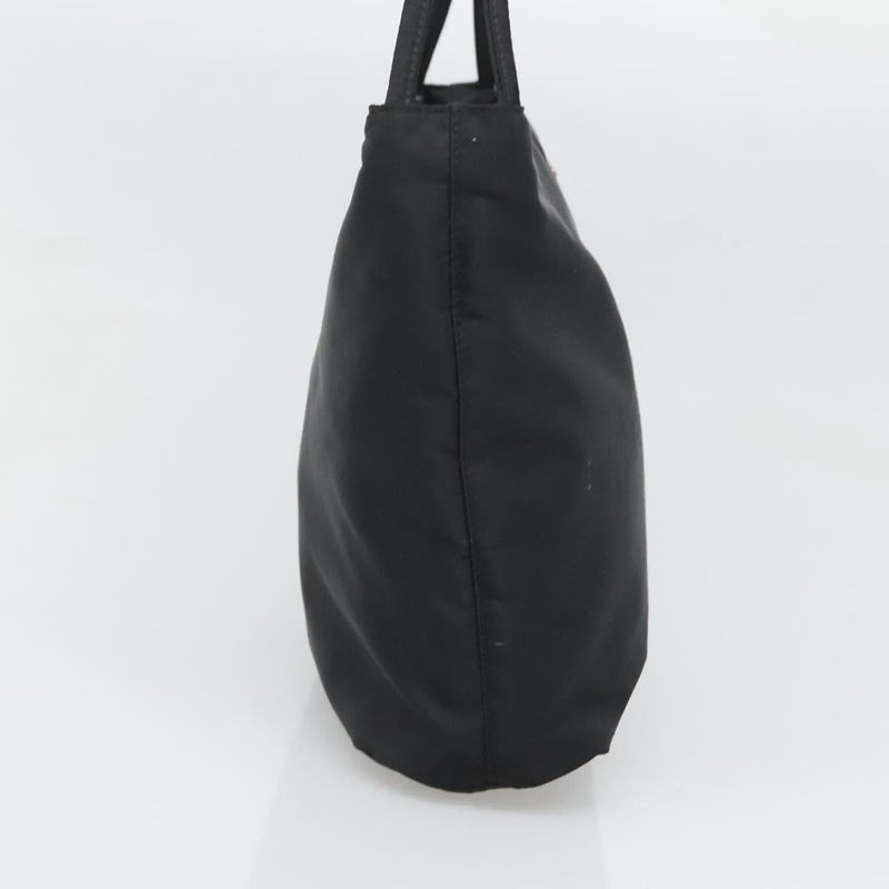 PRADA Hand Bag Nylon Black Auth 120455