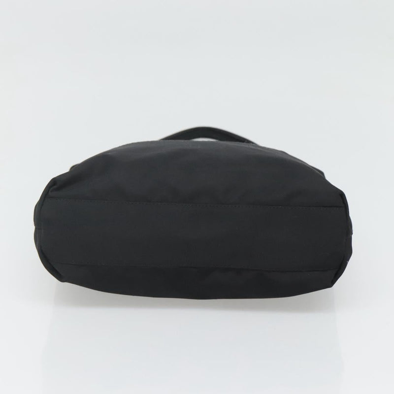 PRADA Hand Bag Nylon Black Auth 120455