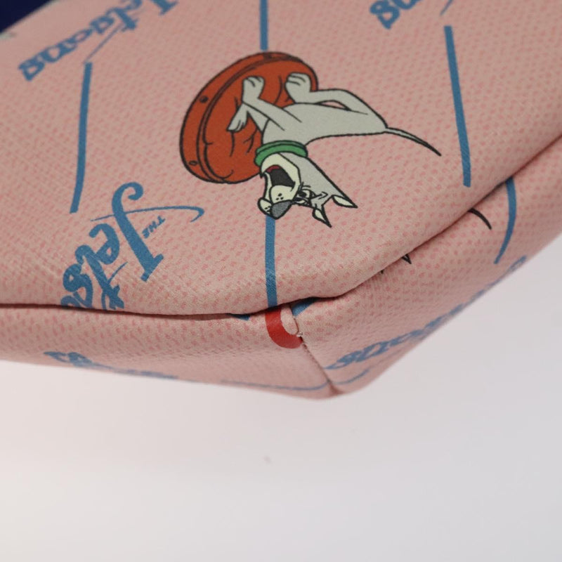 GUCCI THE Jetsons Children's Body Bag PVC Leather Pink 502095 Auth 120466