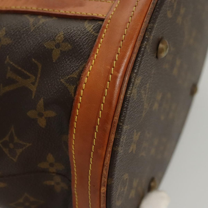 LOUIS VUITTON Monogram Bucket GM Shoulder Bag M42236 LV Auth 120501