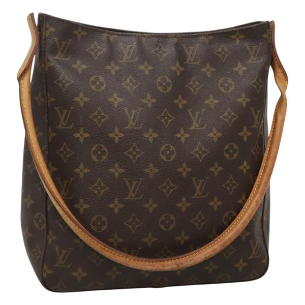 LOUIS VUITTON Monogram Looping GM Shoulder Bag M51145 LV Auth 120503