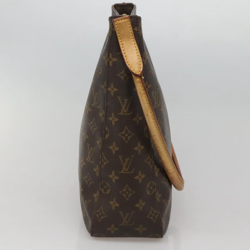 LOUIS VUITTON Monogram Looping GM Shoulder Bag M51145 LV Auth 120503
