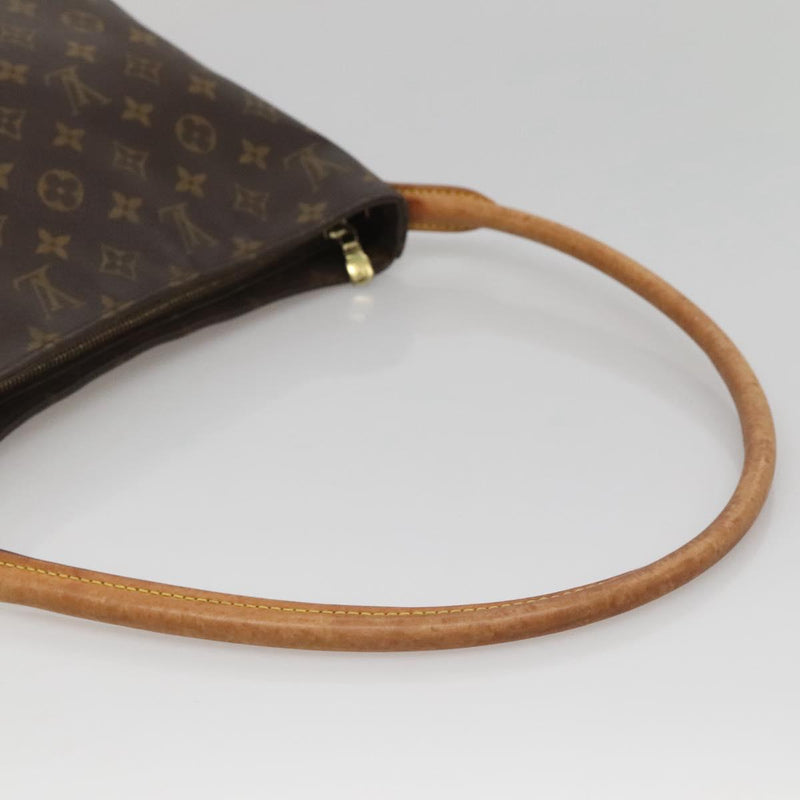LOUIS VUITTON Monogram Looping GM Shoulder Bag M51145 LV Auth 120503
