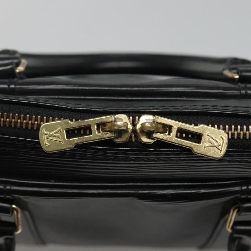 LOUIS VUITTON Epi Porte Documents Voyage Business Bag Black M54472 Auth 120520