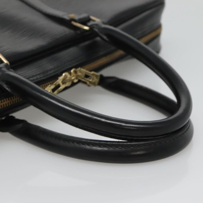 LOUIS VUITTON Epi Porte Documents Voyage Business Bag Black M54472 Auth 120520