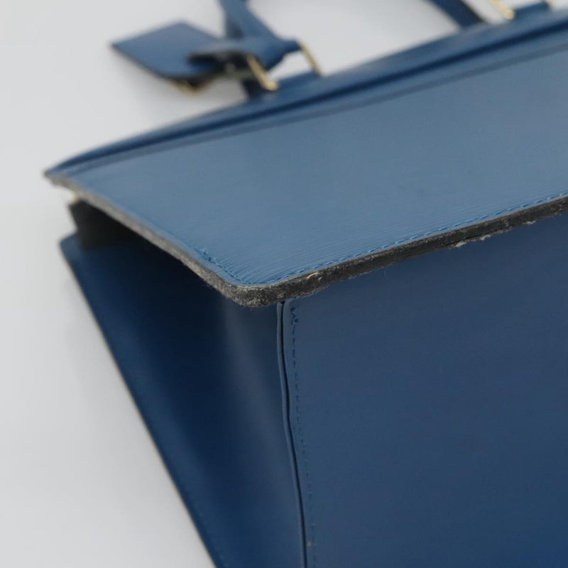 LOUIS VUITTON Epi Riviera Hand Bag Blue M48185 LV Auth 120528