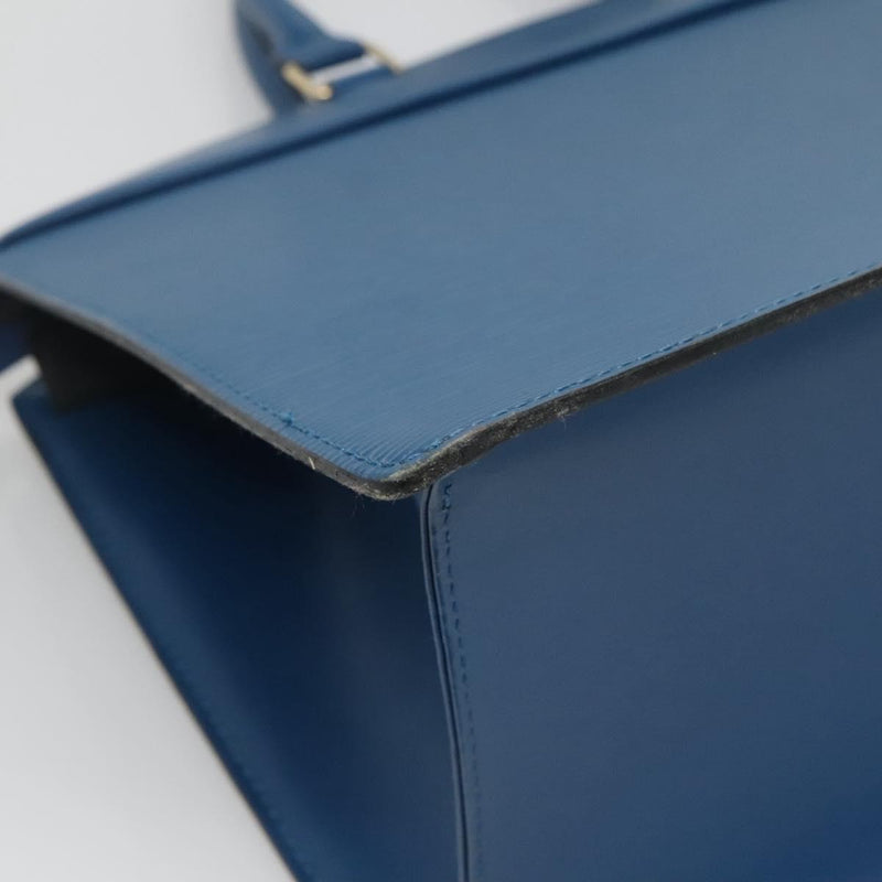LOUIS VUITTON Epi Riviera Hand Bag Blue M48185 LV Auth 120528