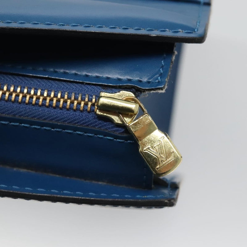 LOUIS VUITTON Epi Riviera Hand Bag Blue M48185 LV Auth 120528