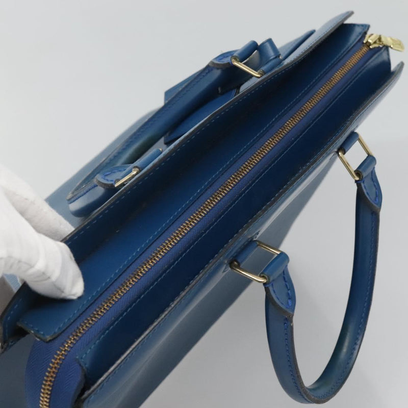 LOUIS VUITTON Epi Riviera Hand Bag Blue M48185 LV Auth 120528