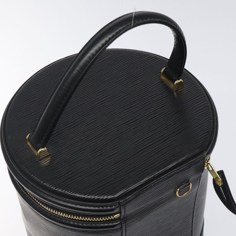 LOUIS VUITTON Epi Cannes Hand Bag Black M48032 LV Auth 120529