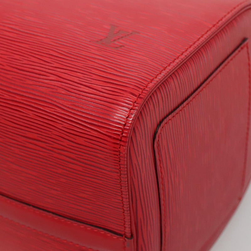 LOUIS VUITTON Epi Speedy 30 Hand Bag Castilian Red M43007 LV Auth 120534